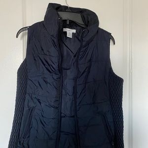 Liz Claiborne blue vest size small